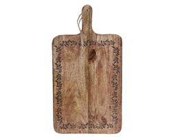 [20184741] Tagliere in legno di mango 25x46xh2cm