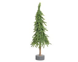[20184823] Mini albero gnomo glitterato 13x45 cm