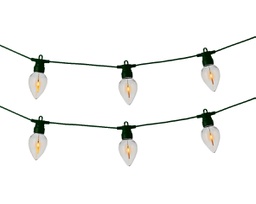 [20184857] Catena LED effetto fiamma 350x4.7x7 cm