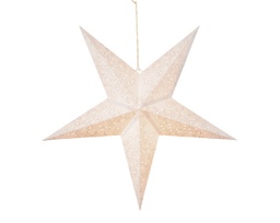[20184869] Stella 20 led di carta fissa 18x60x60 cm