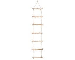 [20184905] Scala in legno con luci LED 4x35x150 cm