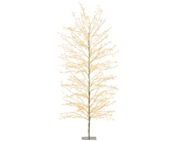 [20184914] Albero rami micro LED 80x180 cm oro/bianco