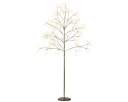 [20184915] Albero micro led oro/bianco 60x150 cm
