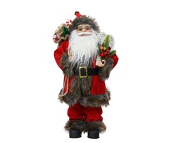 [20184987] Babbo Natale in poliestere 26x18x60 cm