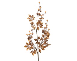 [20185014] Rametto bacche glitterate h. 70cm