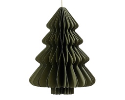 [20185061] Albero di carta champagne h.15cm dia11.25cm
