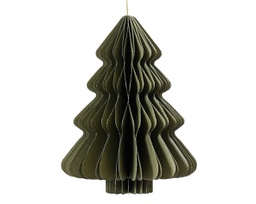 [20185062] Albero di carta verde 30x40 cm chiusura magnetica