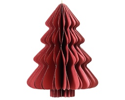 [20185063] Albero di carta champagne 11.25x15 cm rosso