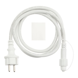 [2017082] Cavo alimentazione 2x1,5mm2 Schuko 1,5m