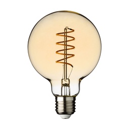 [2017086] Lampada E27 G95 4W 230V 2200°K Golden