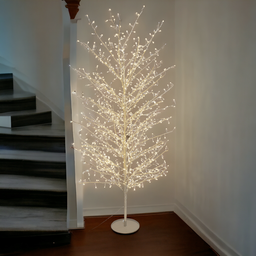 [2020381] Albero rami champagne 110x200 cm con led