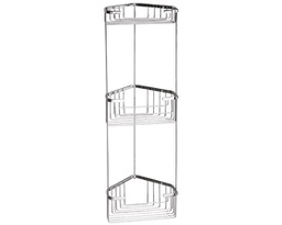 [KB-B2020400000434] Porta sapone angolare inox a tre piani