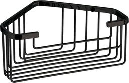 [KB-B2020400000440] Portasapone angolare doccia inox nero opaco