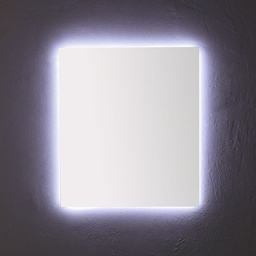 [KB-B3010641000101] Specchio bagno 80x70 cm retroilluminato led
