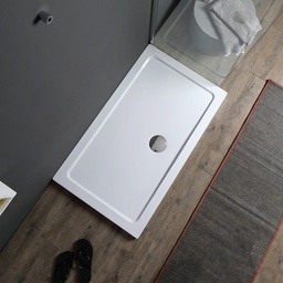 [KB-B2030110400147] Piatto doccia rettangolare 120x80 bianco