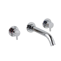 [KB-B2040205300032] Rubinetto miscelatore lavabo a parete cromato