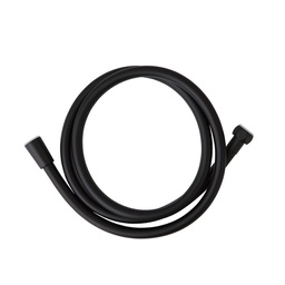 [KB-B2120000001130] Tubo flessibile nero opaco 150 cm per doccetta