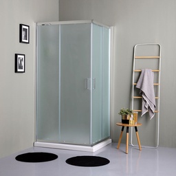 [KB-B2030110400216] Box doccia 70x100 cristallo satinato 6mm