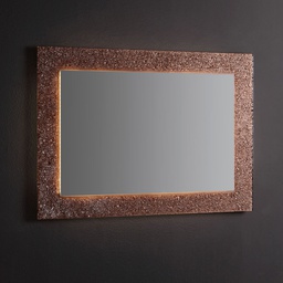 [KB-B3010641000114] Cornice rettangolare in vetro fuso 98x70