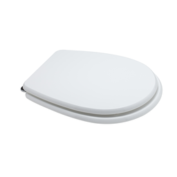 [KB-B2070000000173] Copriwater modello liuto bianco in MDF