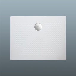 [KB-B2030600000140] Piatto doccia ceramica bianca 70x90 cm