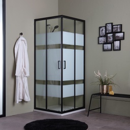 [KB-B2030110430002] Box doccia cristallo serigrafato 90x90