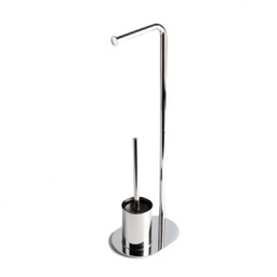 [KB-B2020000000342] Portarotolo a piantana con portascopino ovali