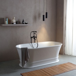 [KB-B2030600000224] Vasca da bagno ovale classica centro stanza