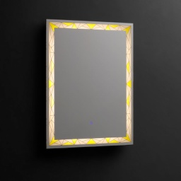 [KB-B3010641000127] Specchio rettangolare 60x80 illuminato a led