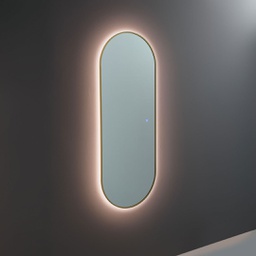 [KB-B3010641000131] Specchio retroilluminato 60x160 cm ottone