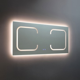 [KB-B3010641000133] Specchio rettangolare 180x80 retroilluminato