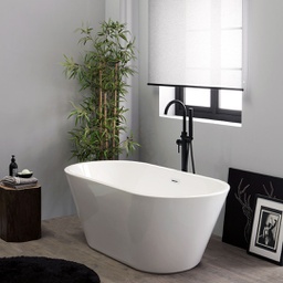 [KB-B2030620000100] Vasca da bagno ovale in acrilico 150 cm