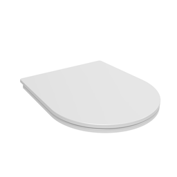[KB-B2070000000210] WC in termoindurente bianco lucido soft close