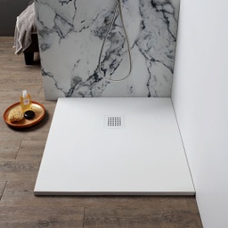 [KB-B2030662000010] Piatto doccia 70x70 cm effetto pietra