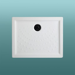 [KB-B2030600000136] Piatto doccia ceramica bianca 100x70