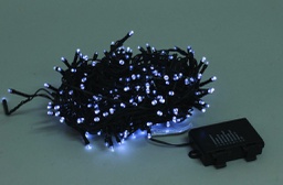 [20101397] Catena LED bianca a batteria 410 cm