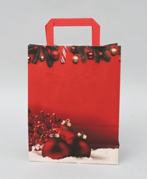 [20186528] Busta regalo rossa 22x10x29 cm