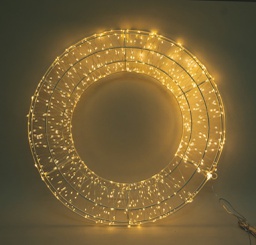 [20186481] Corona luminosa 60 cm, 840 LED bianco caldo