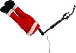 [20183434] Gambe di Babbo Natale in movimento 17 x 13 x 35 cm