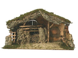 [023724] Capanna 90x50x55cm con fienile