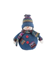[1931189] Pupazzo in jeans e patchwork 20x13x27,5 cm
