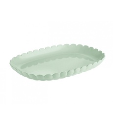 [2008040] Vassoio M verde malva Tiffany