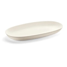 [1930083] Vassoio da portata bianco latte 41 cm