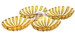 [2015597] Set 2 Antipastiere dolce vita colore ambra
