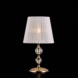 [BL267-LT-OR] Lampada in ferro dorato e cristallo H.36 x Ø20