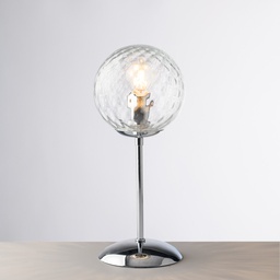 [BL279-LT-CR] Lampada in ferro cromo lucido 13x32 cm