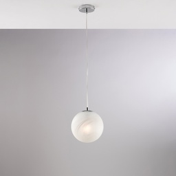 [BL294-S1-CR] Sospensione in ferro cromato 20x30 cm