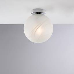 [BL294-PL1-CR] Plafoniera cromata 1 luce Ø20 x H23