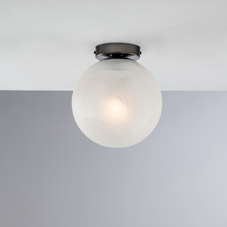 [BL294-PL1-NR] Plafoniera bronzata 1 luce Ø20 H23