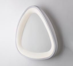 [BL249-P50T] Plafoniera triangolare 50x7 cm bianca